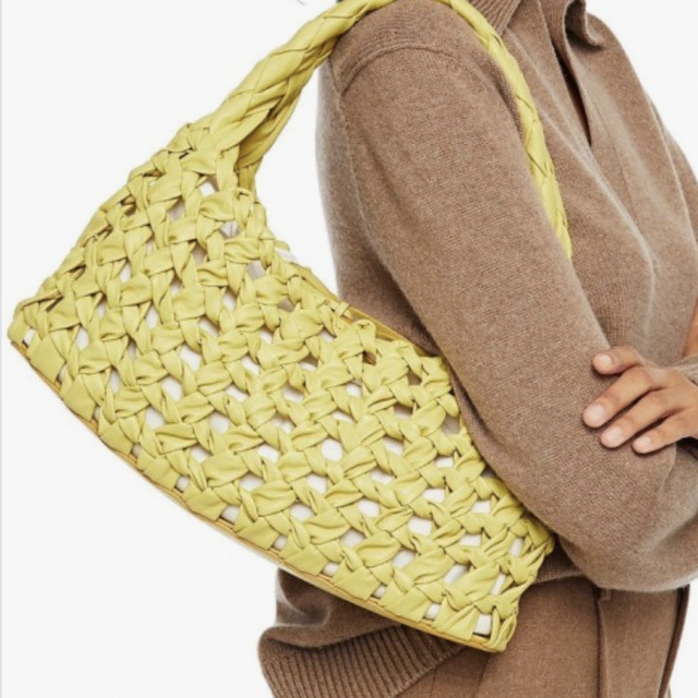 danse lente lola woven leather bag 덩스런트