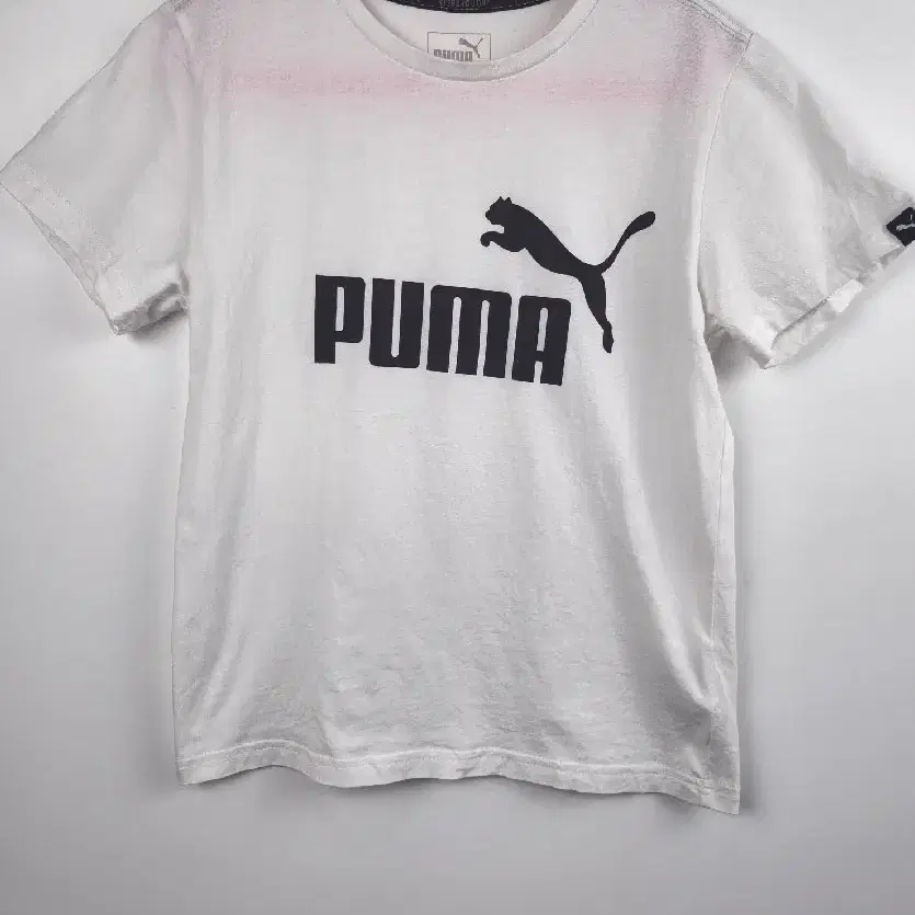 퓨마(PUMA) 키즈 화이트 로고 포인트 베이직 판팔티