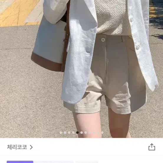 체리코코 레이나 린넨 자켓