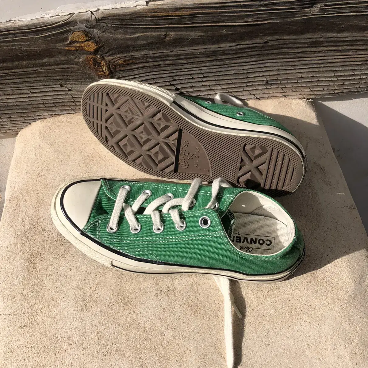 Vintage Converse chuck tayler low gree