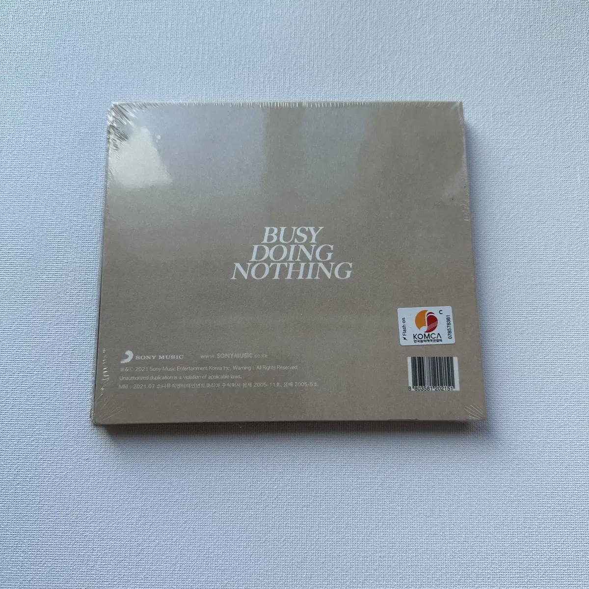 시키 (CIKI) - BUSY DOING NOTHING (미개봉)