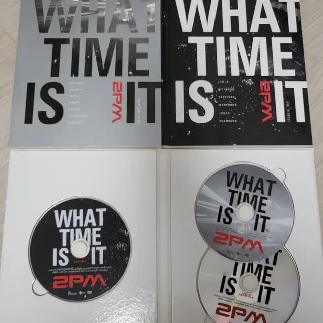 2pm 준호 what time is it  왓타임 포토북 dvd