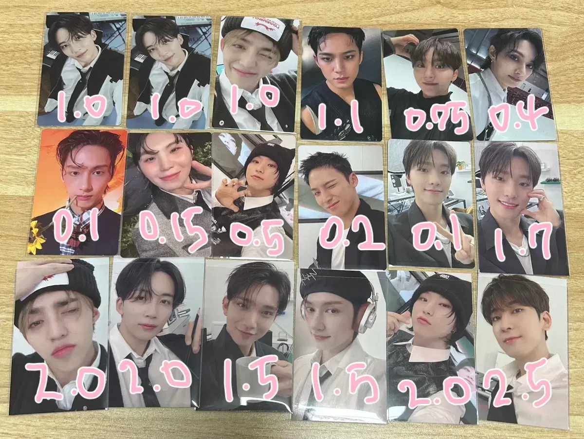 Seventeen photocard wts Deere weverse preorder Universal acrylic Binder