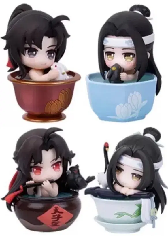 Madoujo Jo Q Teacup Mango Figure Set