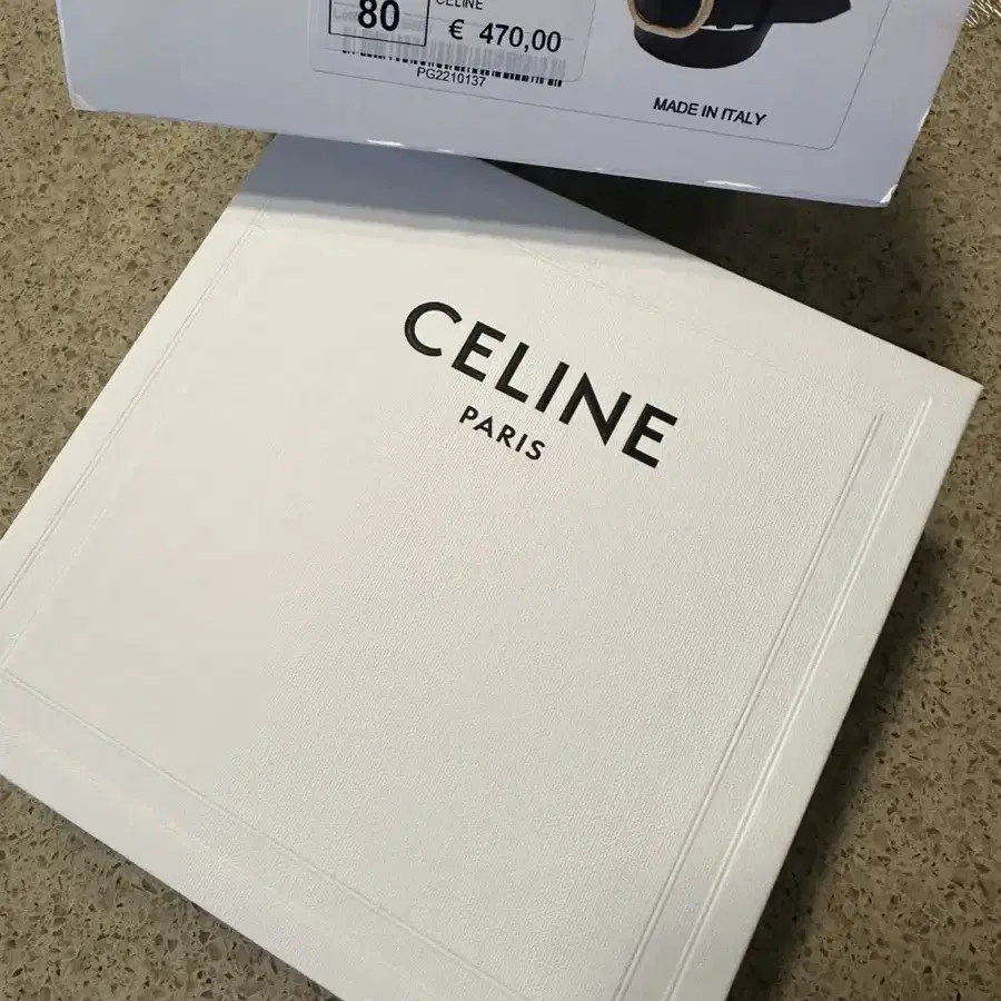 셀린느 CELINE 라지 35MM O벨트(새상품)