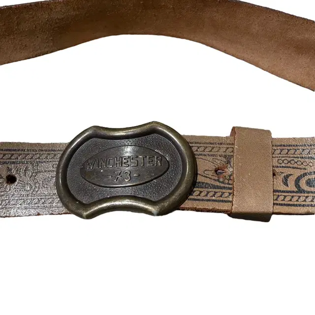 vintage winchester 73 buckle belt