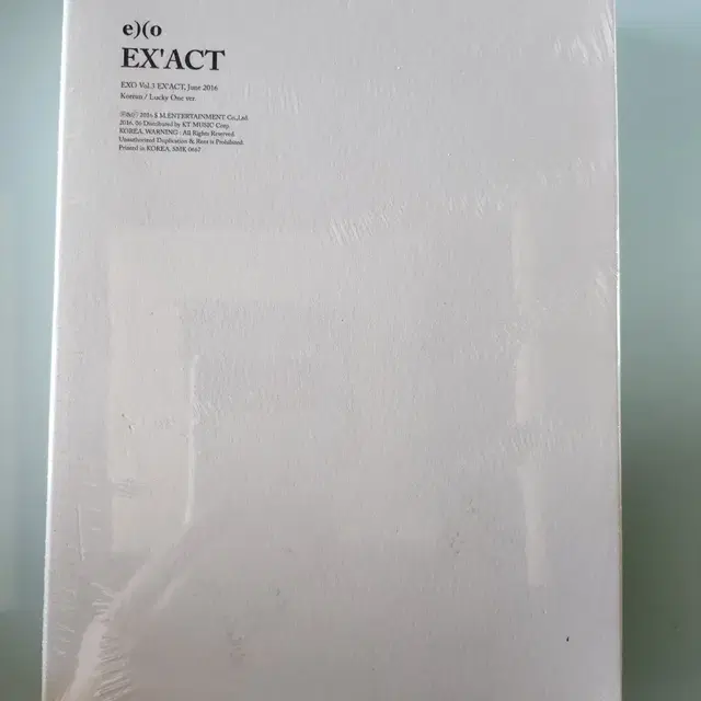 엑소(EXO) 3집_EXACT 앨범 미개봉