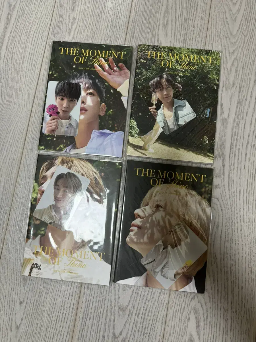 SHINee 15th Anniversary pop up including postcard book photocard 