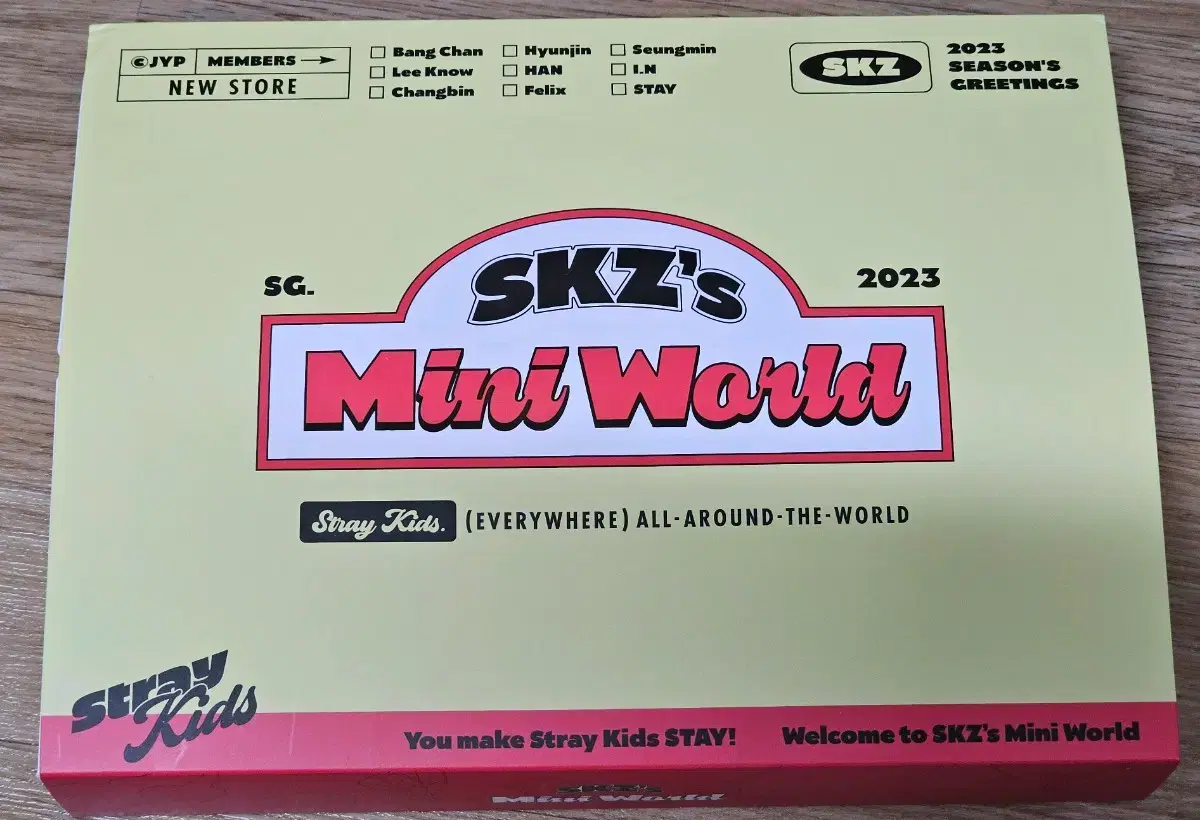 Skz 23 seasons greetings wts straykids Season's Greetings