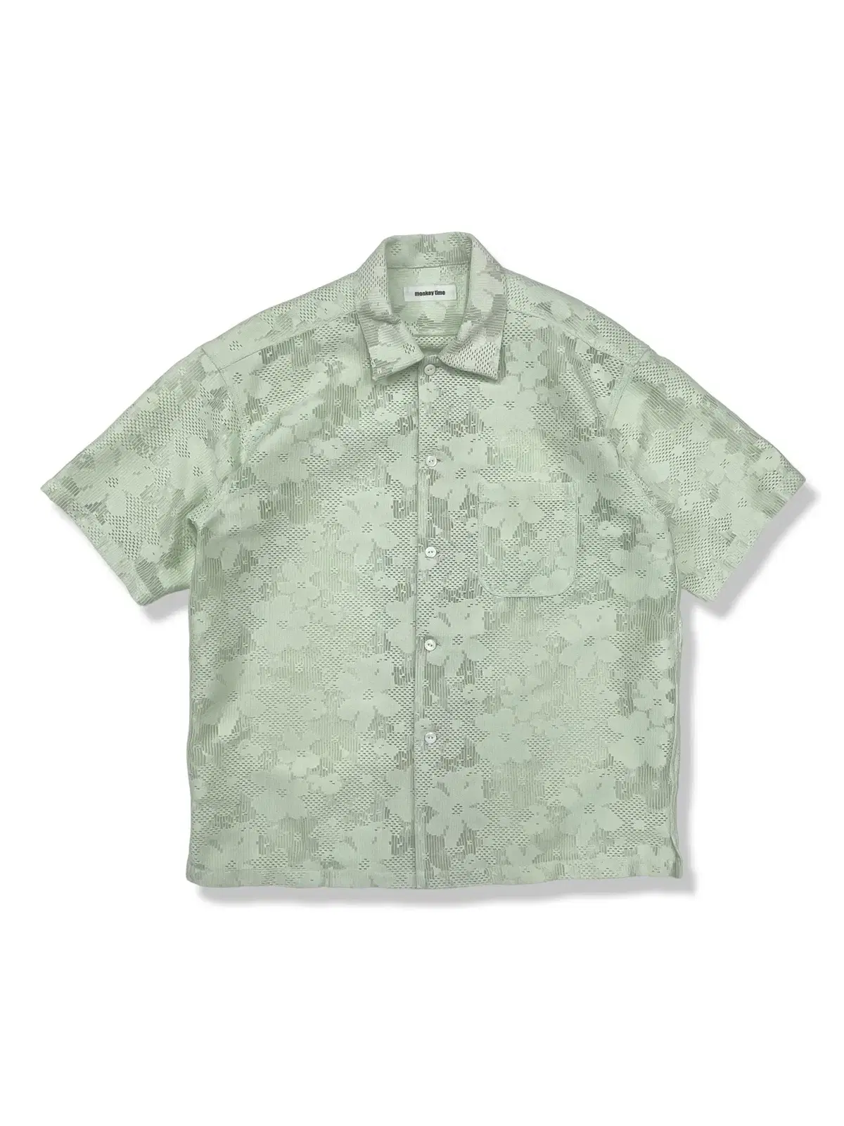 Monkey Time Flower Short Sleeve Shirt