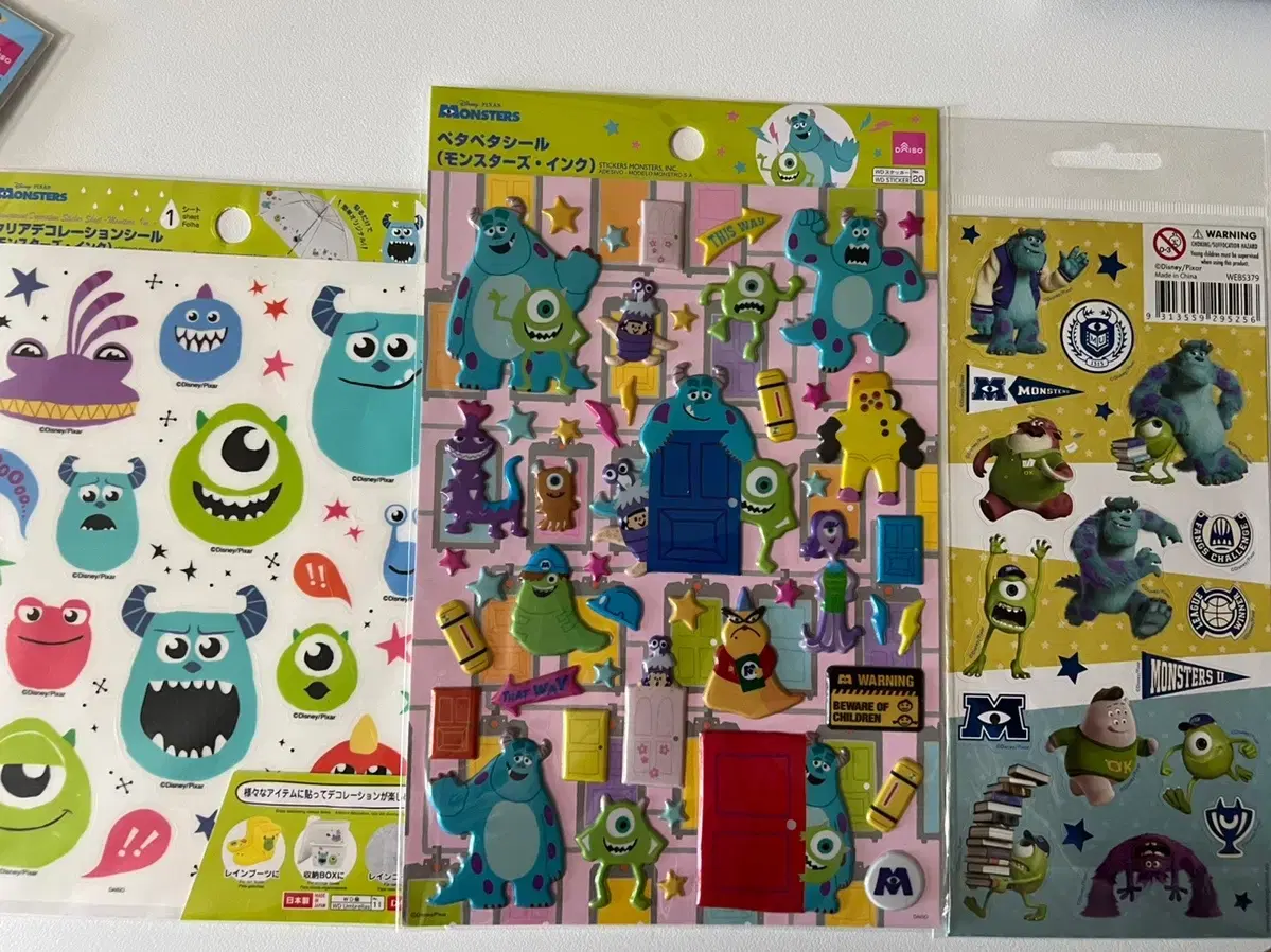 Toy Story Monsters, Inc. Stickers