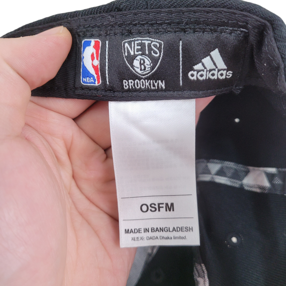 [58] adidas 아디다스 NBA 브루클린 네츠 캡