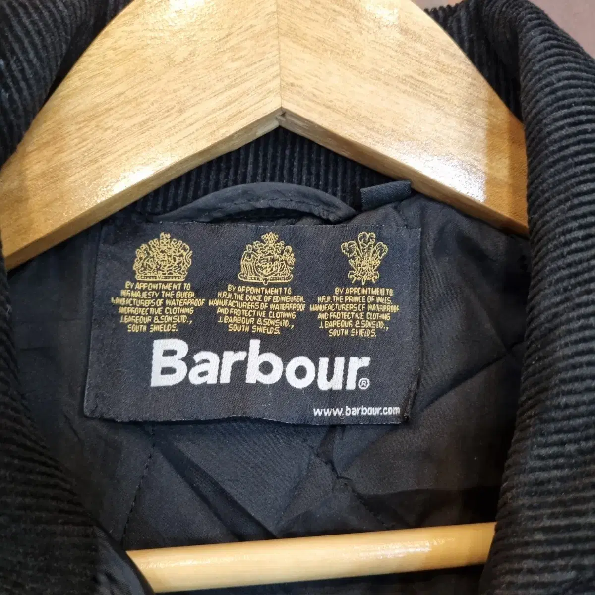 Barbour바버 퀼팅자켓 M