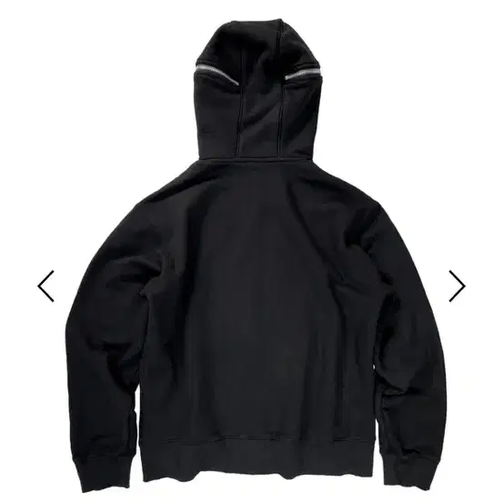 Icyto BALACLAVA HOODIE ZIP-UP black