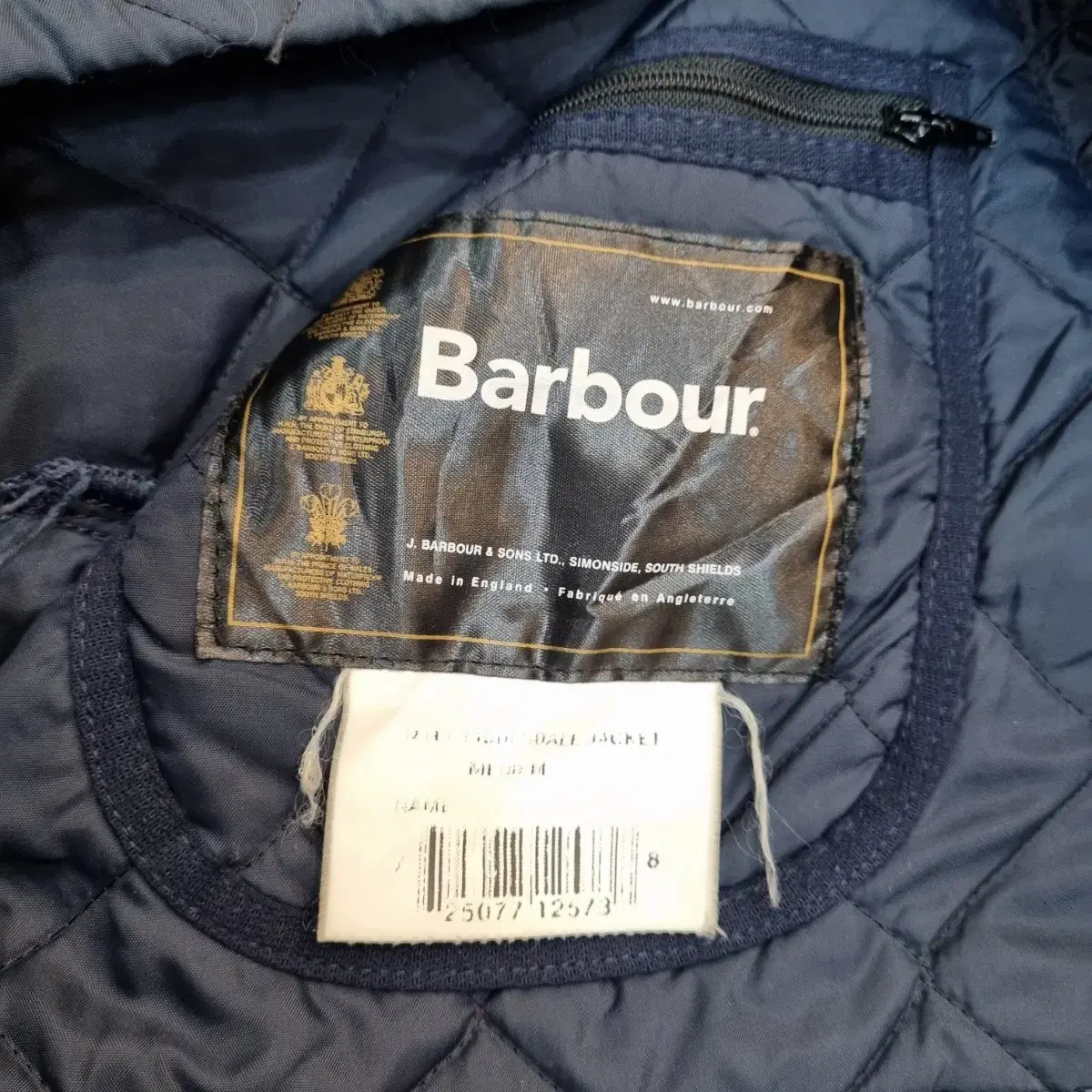 Barbour바버 퀼팅자켓 뷰포트 L