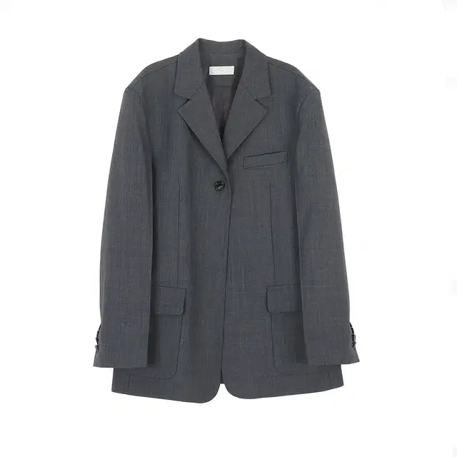 nayro 네이로 pintucked jacket charcoal 자켓