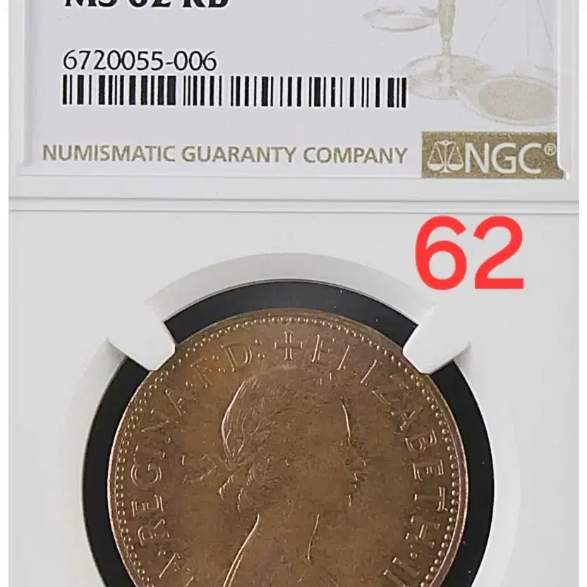 *상품번호-나134*대영제국(G/B)1967년 penny ngc