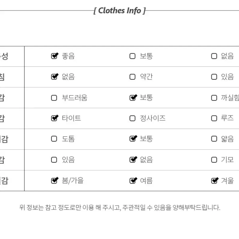 모디핏 하이웨스트 청바지