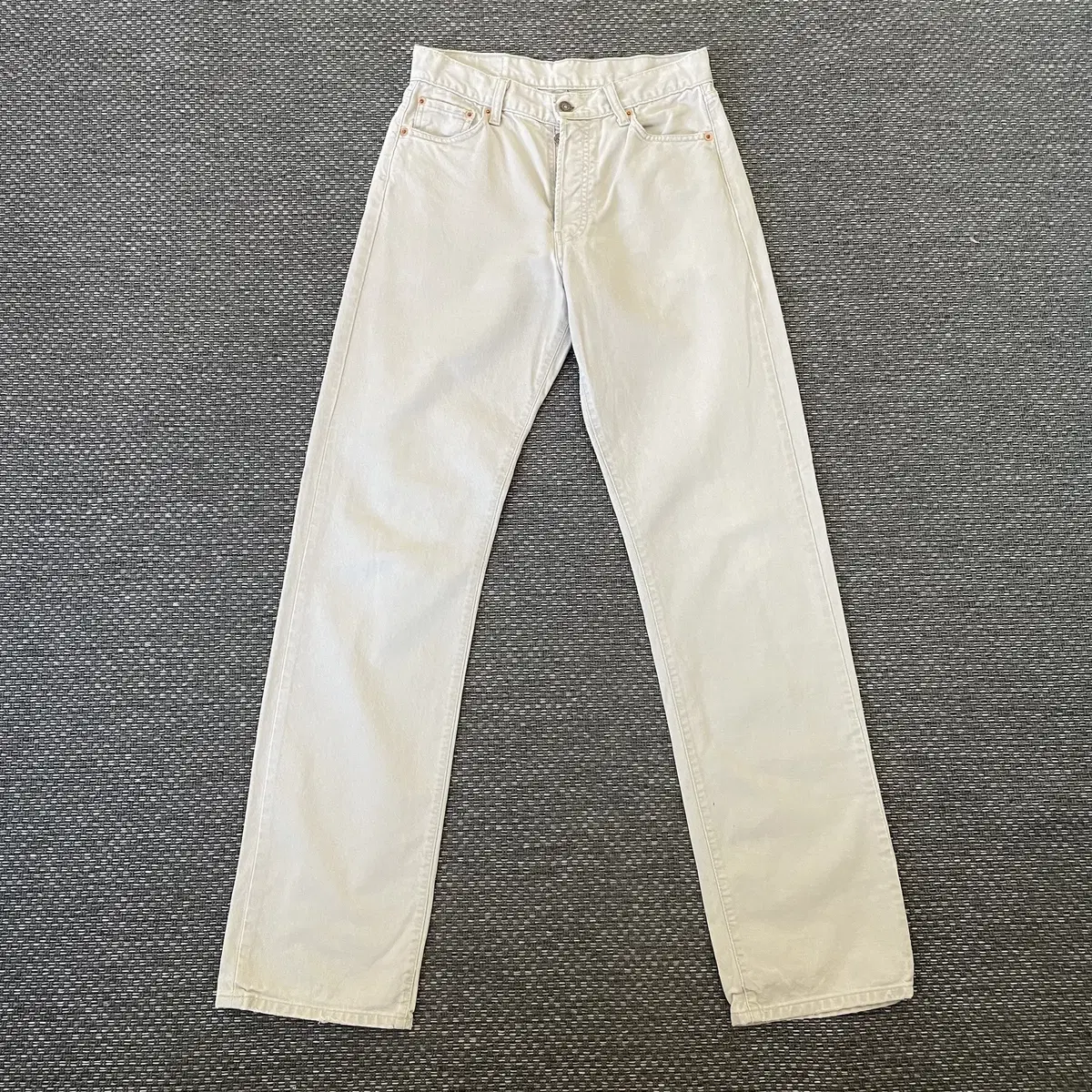 (28) Levi's Whitetab Mute Beige Button-Fly Pants