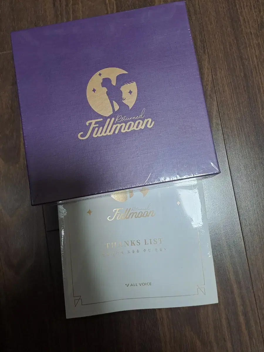 Moonlight Angel Full Moon 15th Anniversary album unsealed