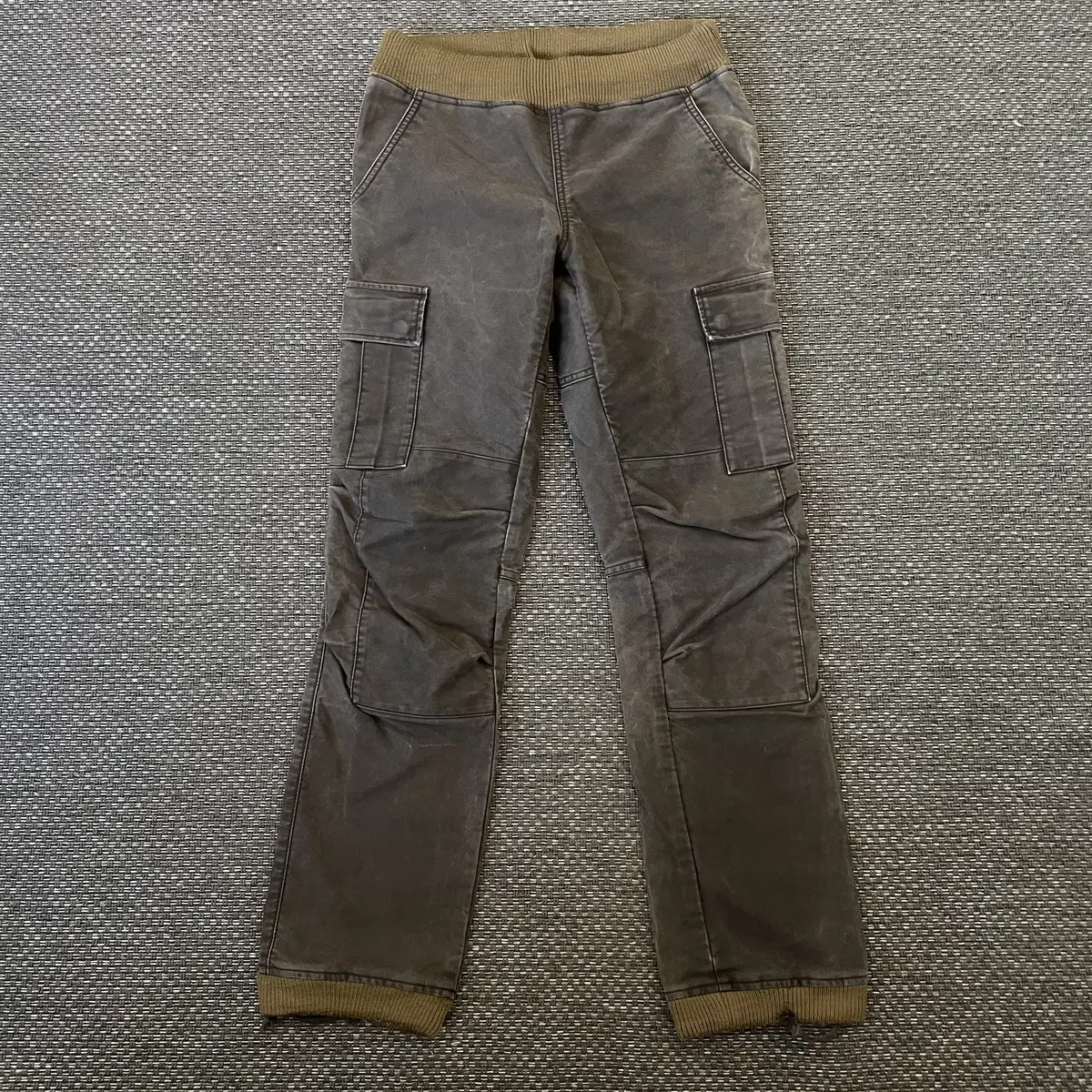 (Banded) Vintage Brown Cotton Cargo Pants