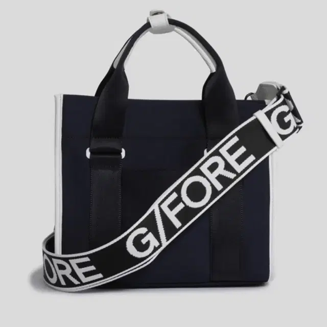 지포어 NEOPRENE SQUARE BAG(WOMEN)네이비