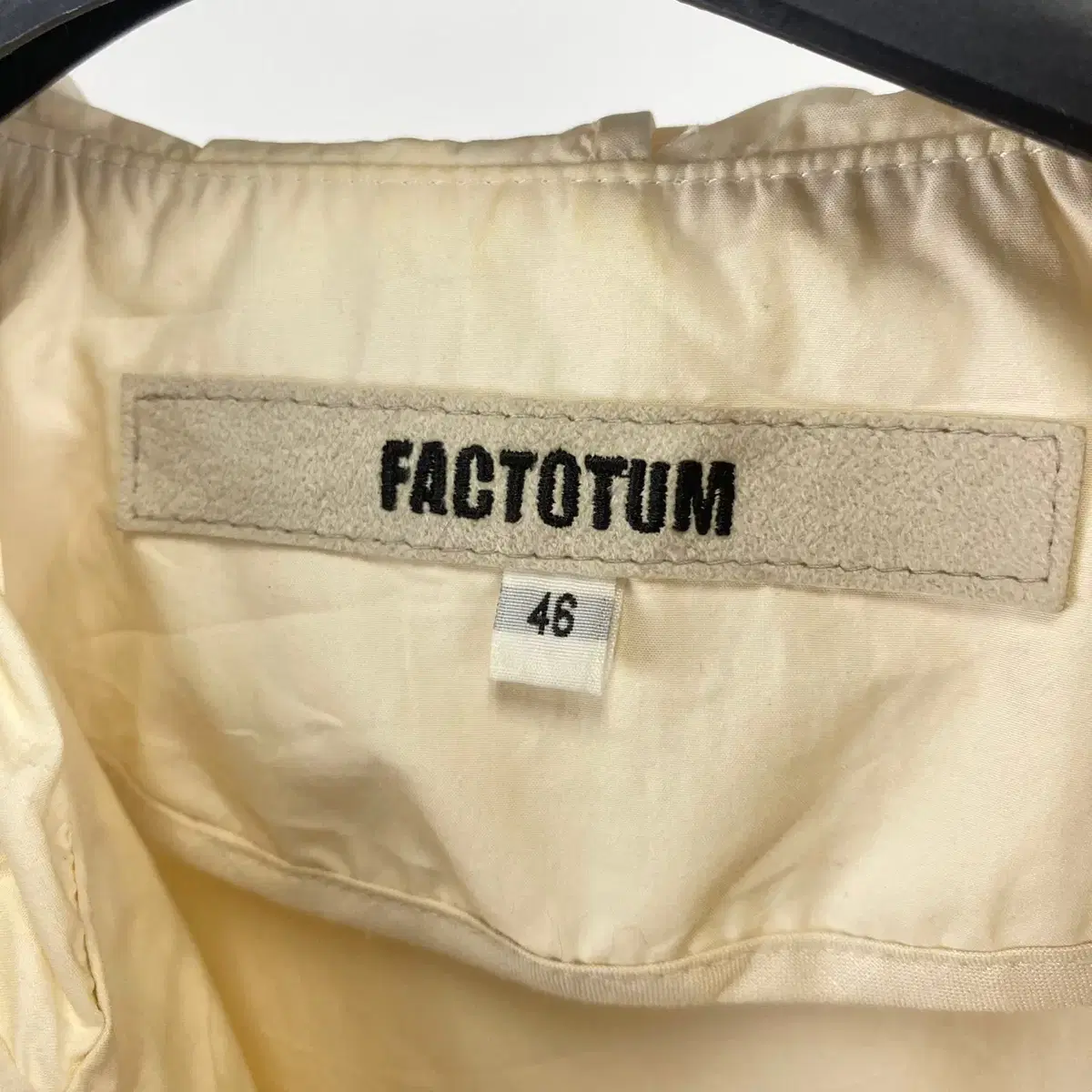 빈티지 FACTOTUM 투웨이 지퍼 베스트 자켓