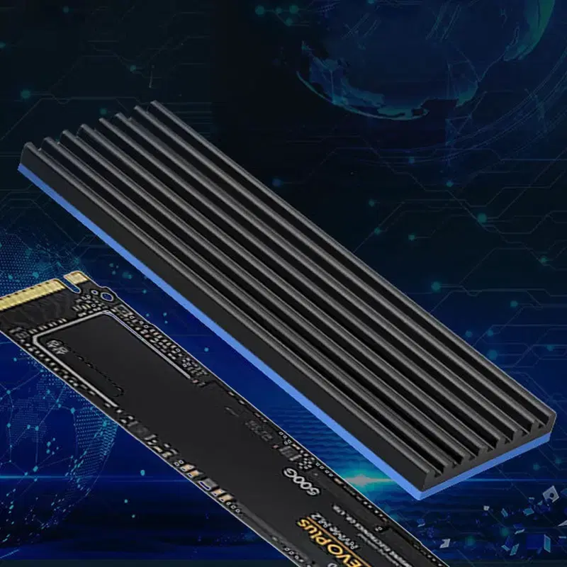 NVMe M.2 SSD 2280 Heatsmk 열전도 방열판 패트 세트