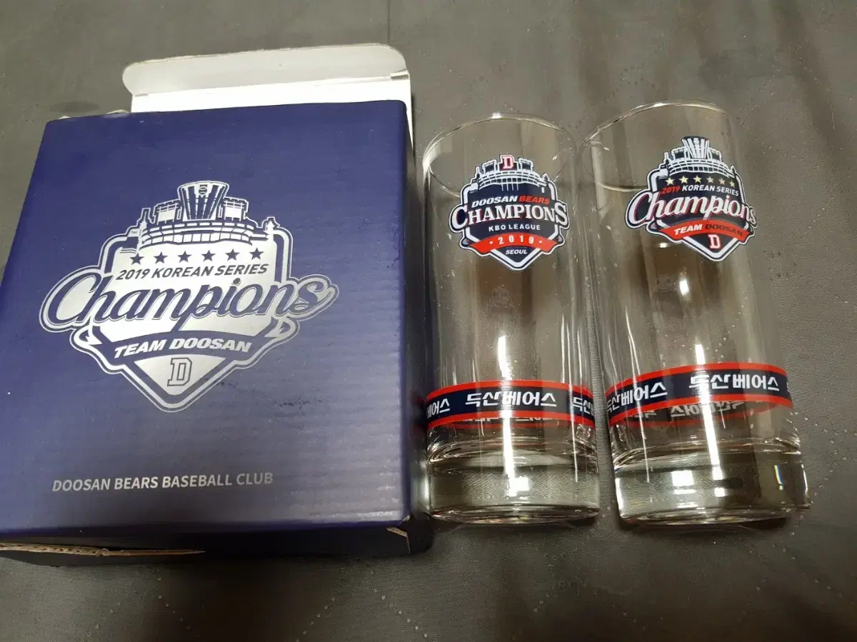 Doosan Bears 2019 Champion Beer Mug