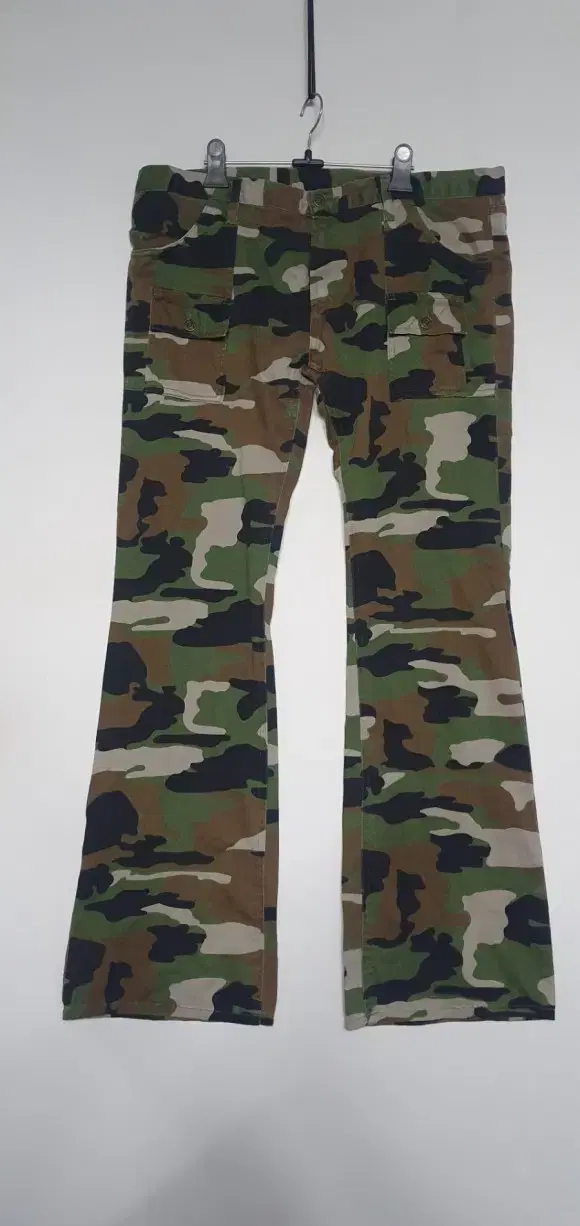 Japanese Span Camo Cotton Trousers Size 80 Military Pants 2309