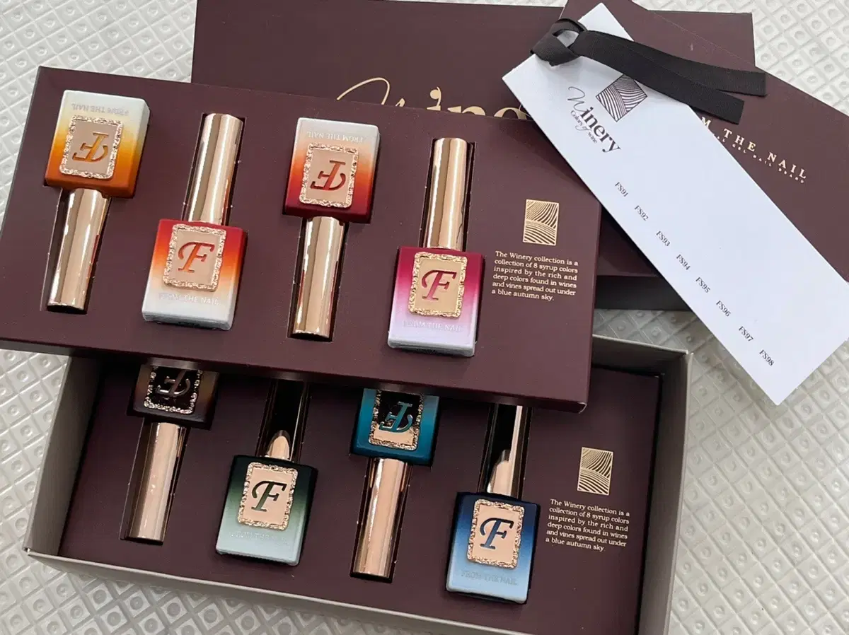 From The Nail Winery 8-Piece Set New