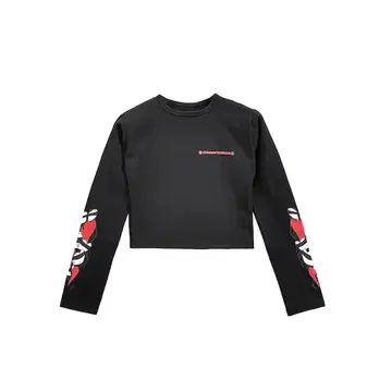 希少コラボ【Chrome Hearts × Matty Boy】Sick Heart crop top Chrome Hearts Green Matty Boy Crop Top – THEPARKS