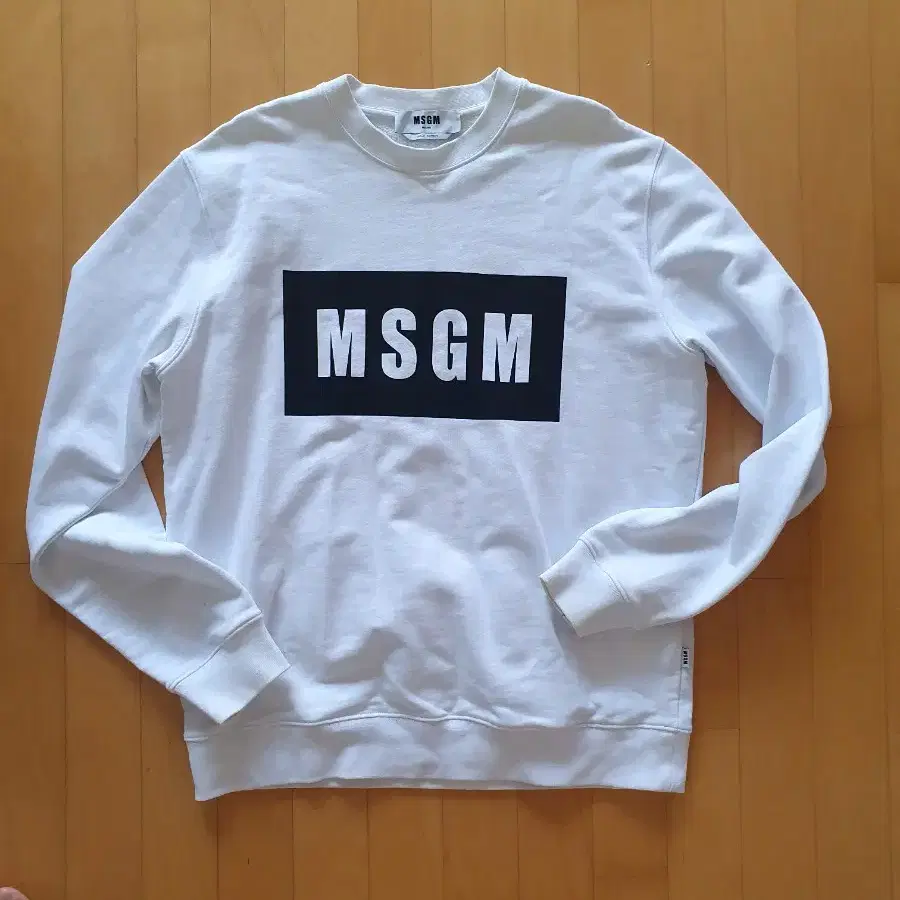 msgm 맨투맨 롱슬리브 L