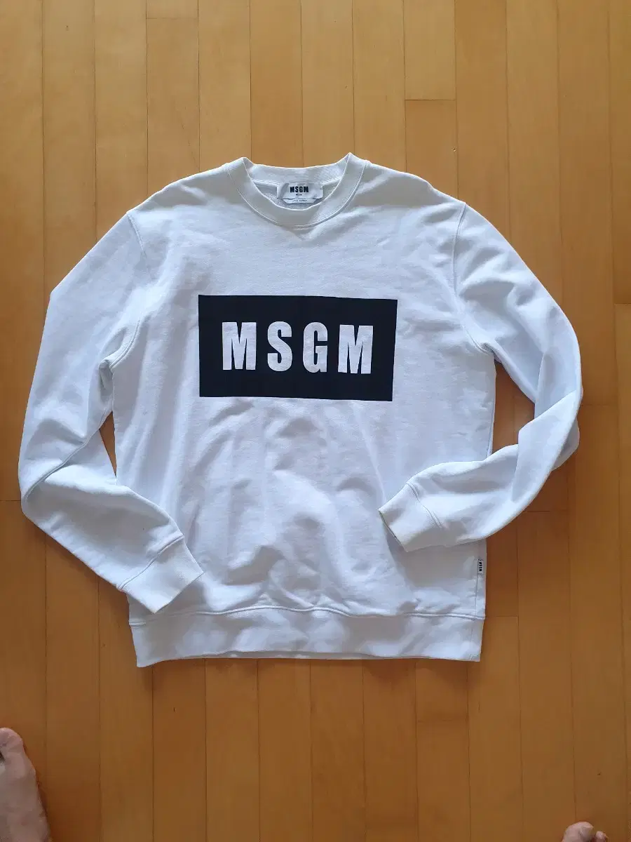 msgm 맨투맨 롱슬리브 L