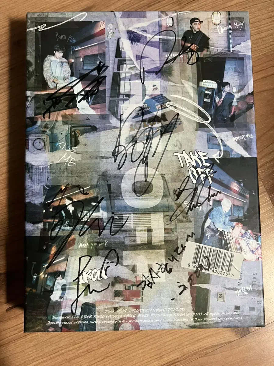 Bulk)IKON autographed signature 3 non-sale albums