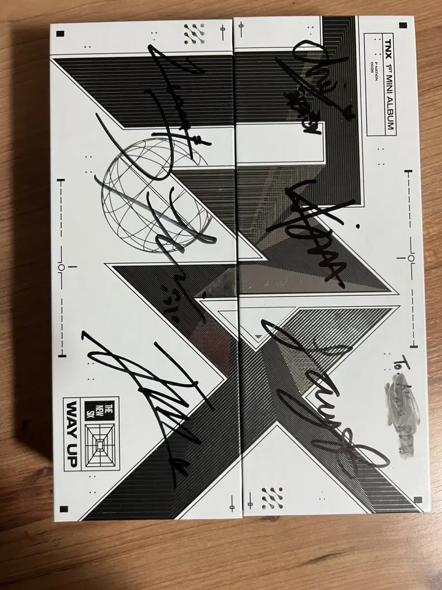 TNX Signed signature non-sale album