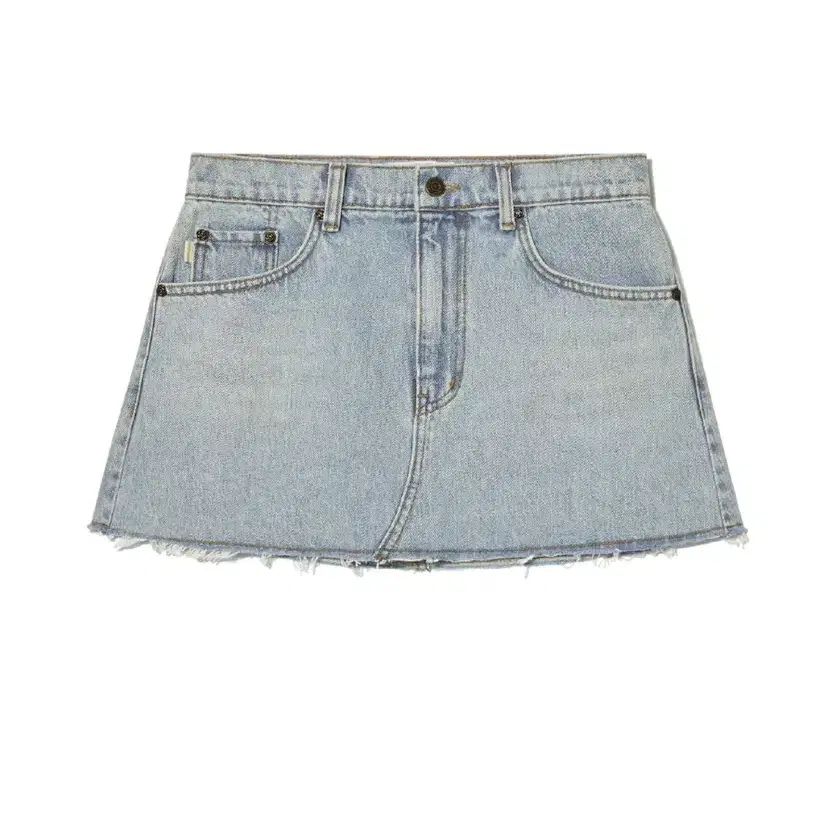 글로니 91 MID-RISE DENIM SKIRT (LIGHT BLUE)