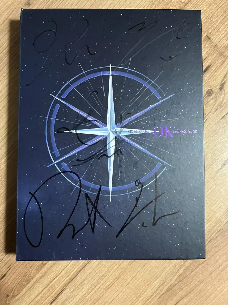 CIX CIX signed signature non-sale album