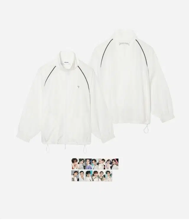 세븐틴 팔로우 제팬 uv cut jacket 바람막이 포카 분철