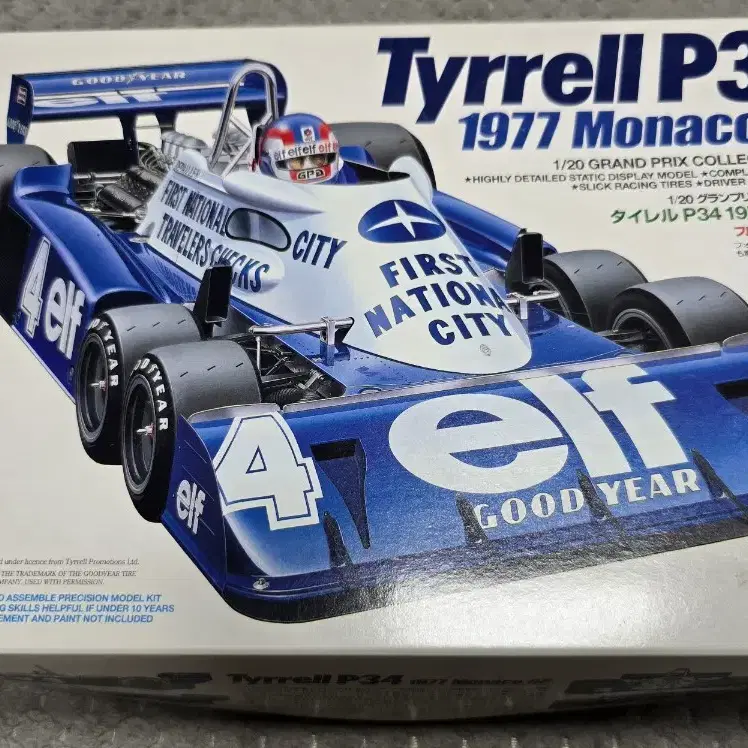 타미야 티렐 P34 1977 모나코 GP Tyrrell P34 1977