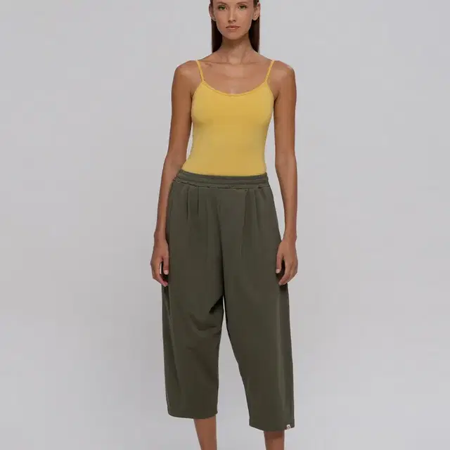 부디무드라 Super simple tank top_Misted Yello