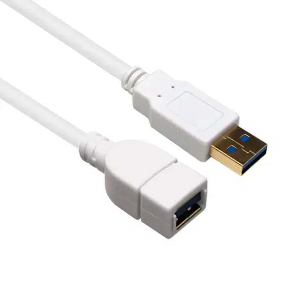 USB A 3.0ver 연장 M/F 케이블 화이트 3m