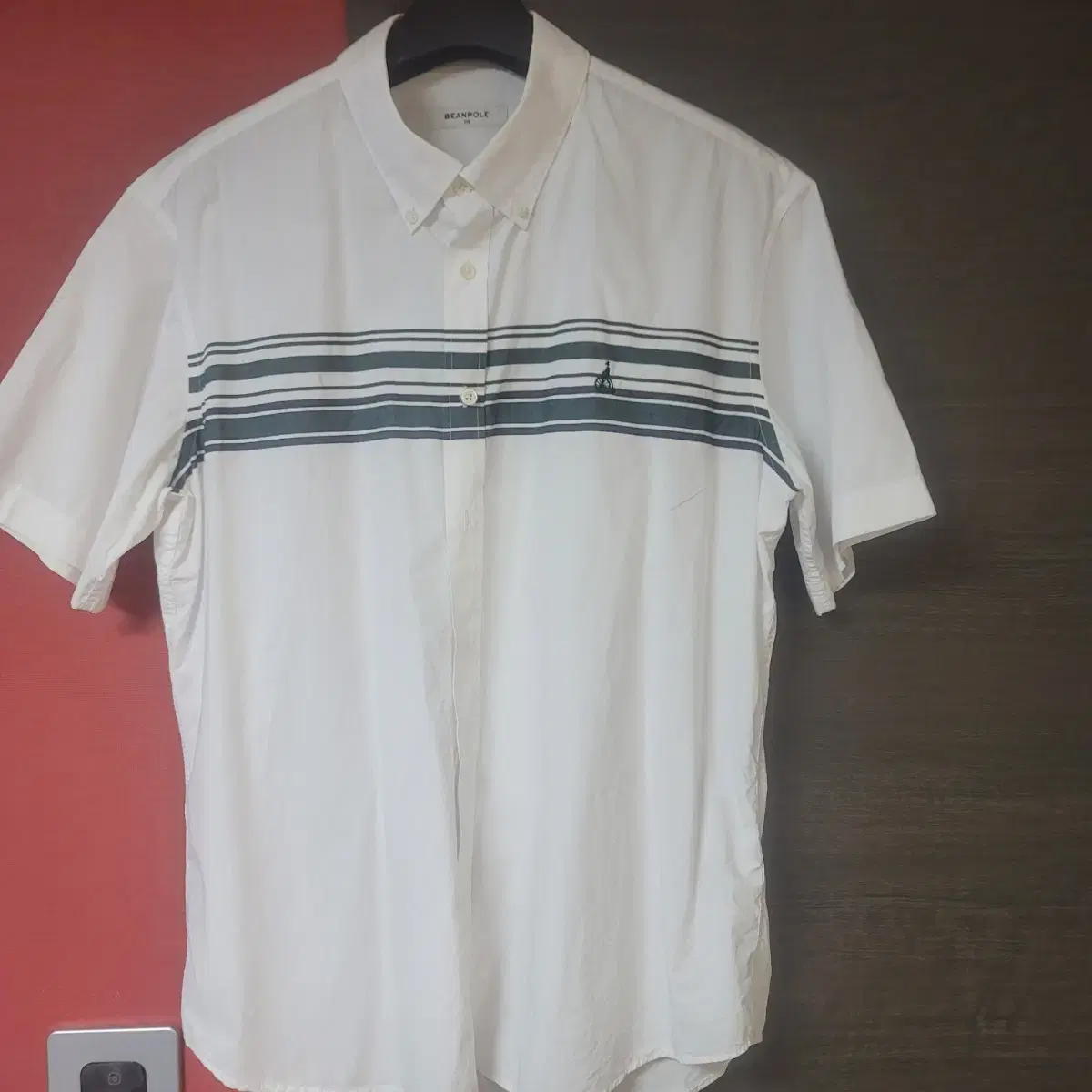 Vinpole Short Sleeve Shirt 115 White Khaki