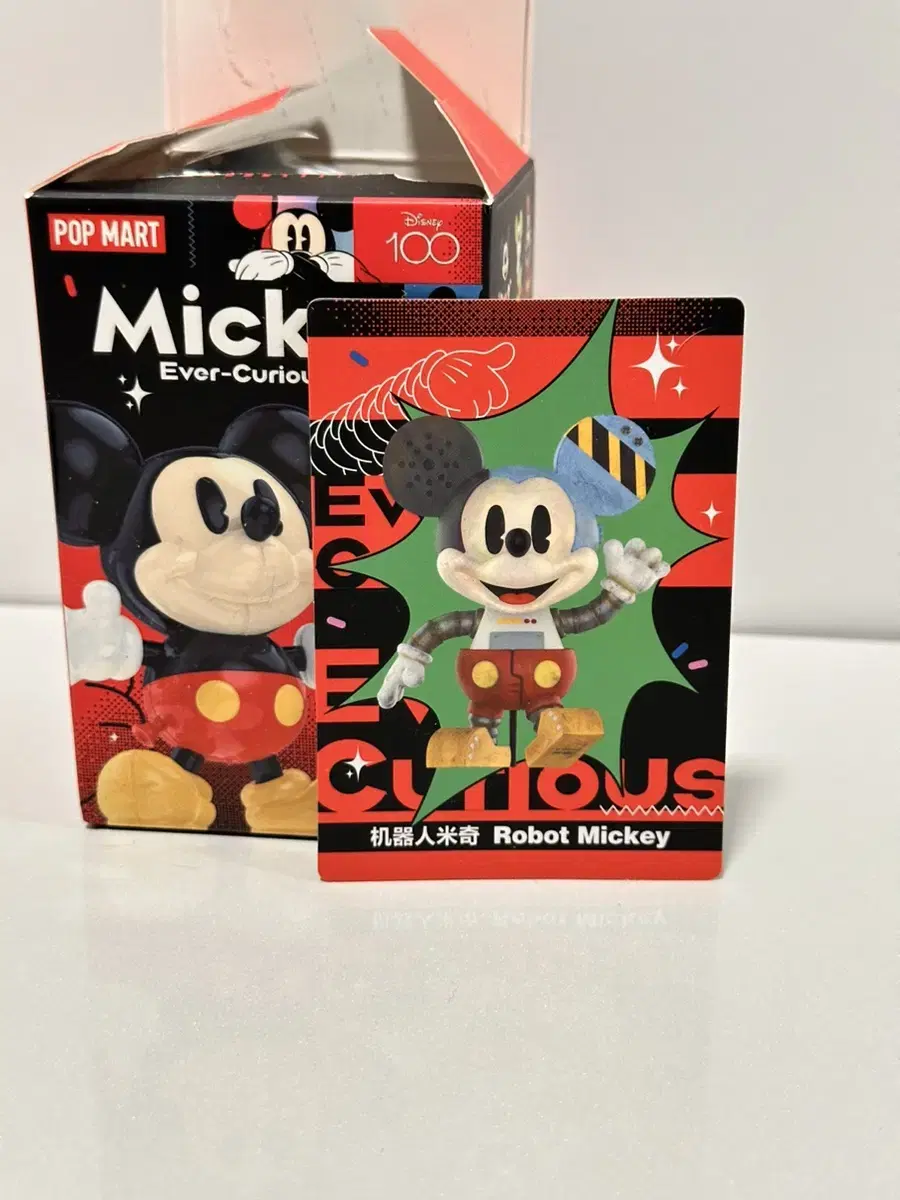 Pop Mart Mickey Mouse Figure Robot