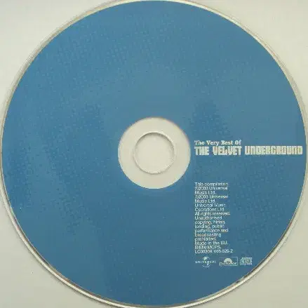 Velvet Underground - 베스트앨범 (CD) 유럽반 NM-