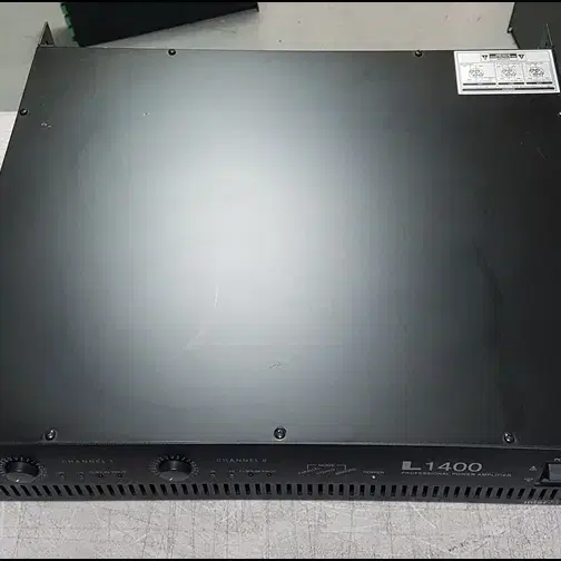 인터엠 L1400 중고 파워앰프 (4옴 450W + 450W)