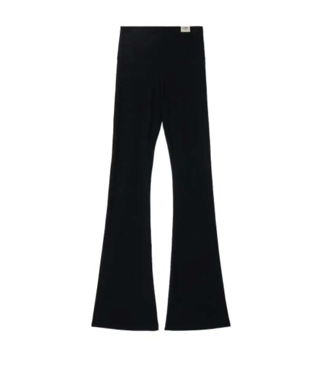 글로니 클래식 G CLASSIC RIB FLARE PANTS (BLACK