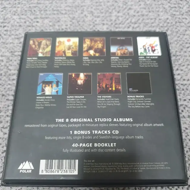 ABBA-The Albums(9CD Box set) CD