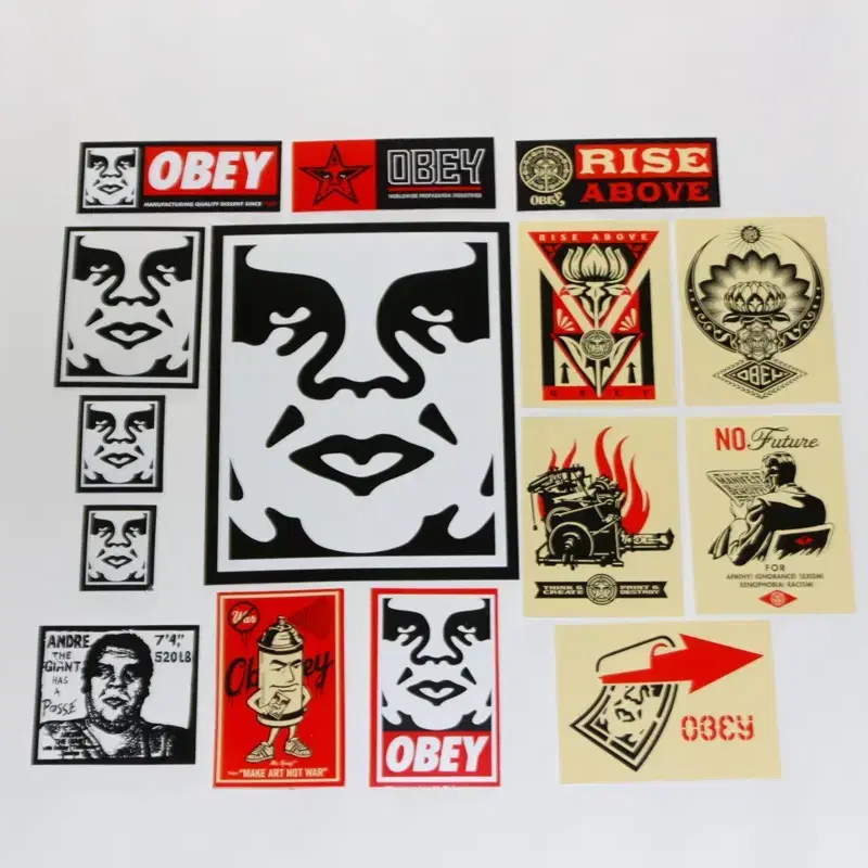 오베이 바밍 스티커 15종 +5장 (총20장) obey giant