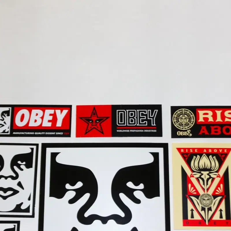 오베이 바밍 스티커 15종 +5장 (총20장) obey giant